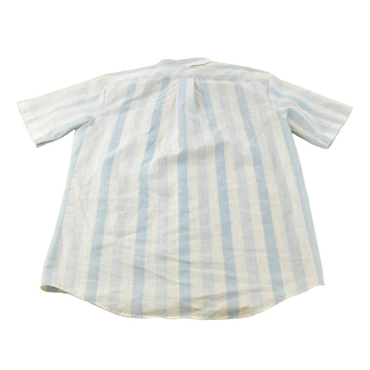 Vintage 1990s Career Club Striped Button Up Shirt Men's L