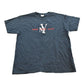 Vintage 2000s New York City Embroidered Graphic Souvenir Travel T-Shirt Mens L