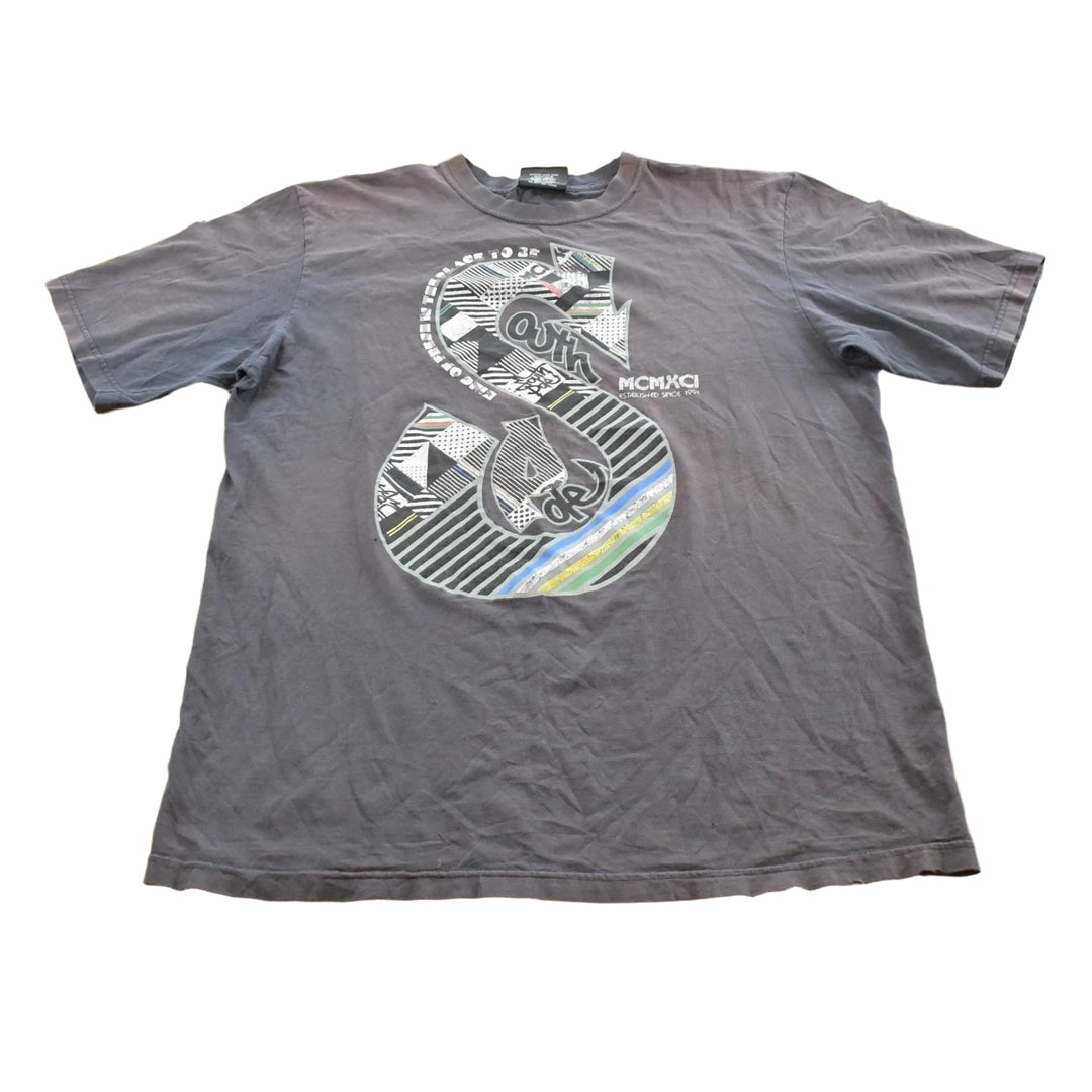 Vintage 1990s Southpole Graphic Print T-Shirt Mens L