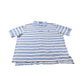 Vintage 1990s Polo Ralph Lauren Striped Polo Shirt Men's 3XL