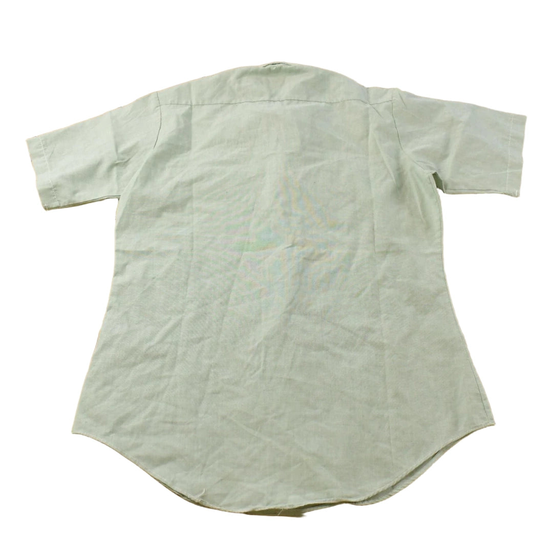 Vintage 1980s Army Military AG-415 Short Sleeve Button Up Shirt Men's M