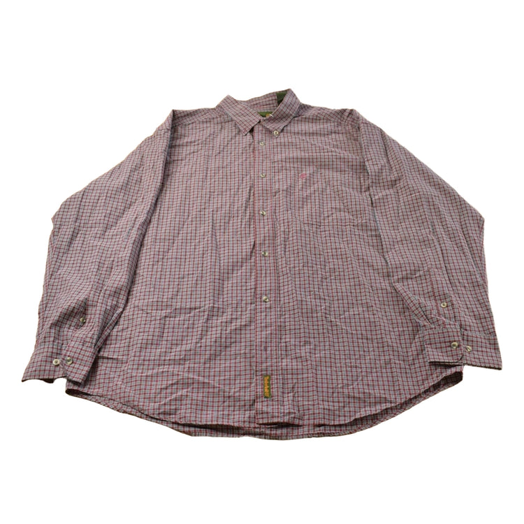 Vintage 1990s Timberland Plaid Button Up Shirt Men's XL