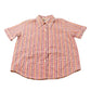 Vintage 1970s Gingham Plaid Short Sleeve Button Up Shirt Women's L