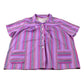 Vintage 1970s Short Sleeve Button Up Shirt Women's 2XL