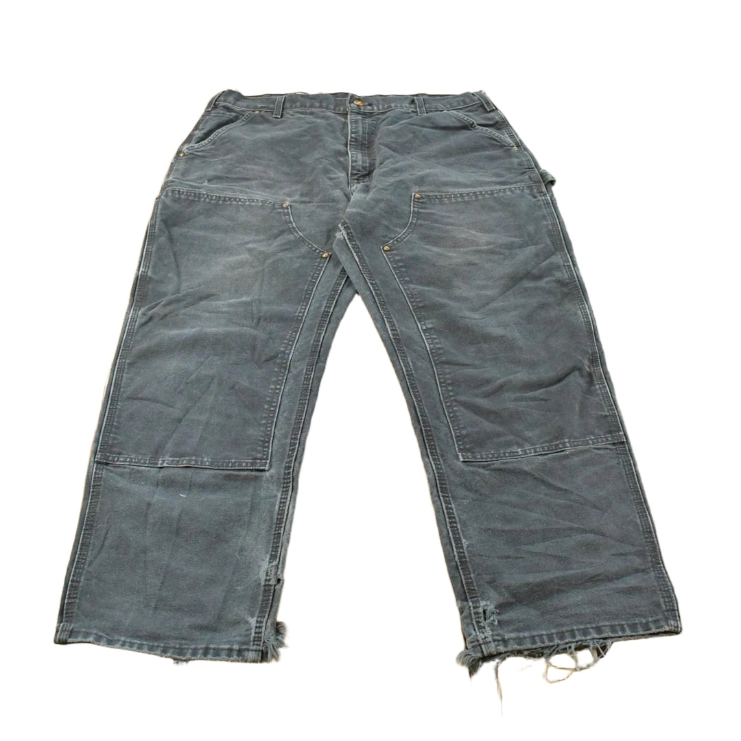 Vintage 2000s Thrashed Carhartt Double Knee Work Pants Men's 36 x 29