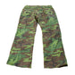 Vintage 1970s Woodland Camouflage Hunting Pants Men's 34 x 28.5