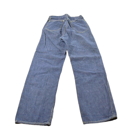 Vintage 1950s Lee Riders Sanforized Denim Jeans Men's 25 x 29.5