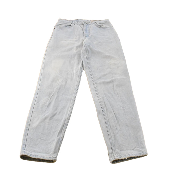 Vintage 1990s Levi's Orange Tab 550 Relaxed Tapered Denim Jeans Student 28 x 32