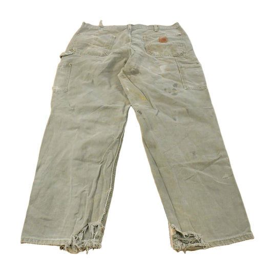 Vintage 2000s Thrashed Carhartt Carpenter Pants Men's 35 x 31