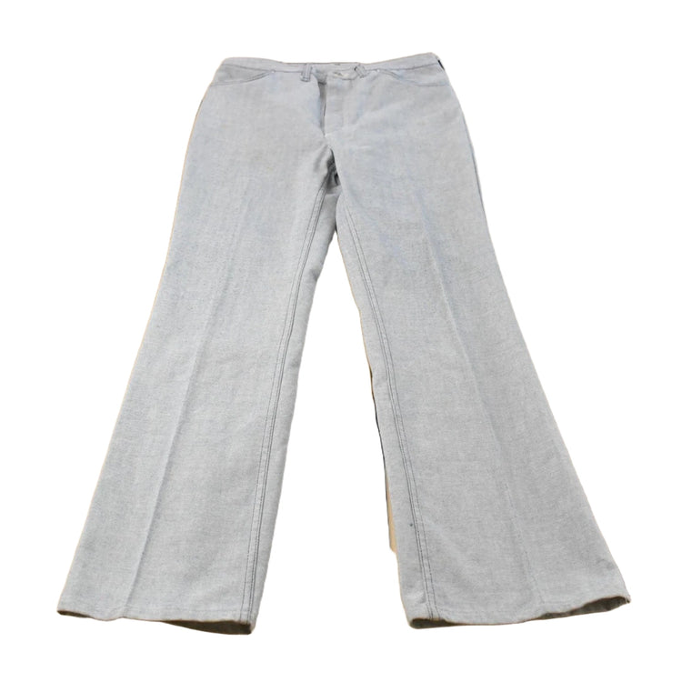 Vintage 1970s Maverick Pleated Bell Bottom Flare Pants Men's 33 x 33