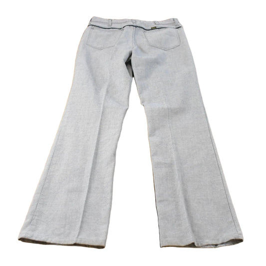 Vintage 1970s Maverick Pleated Bell Bottom Flare Pants Men's 33 x 33
