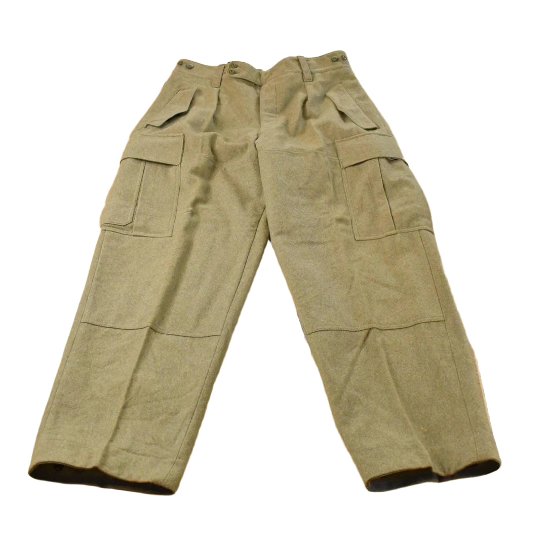 Vintage 1960s Wool Army Military Pants Men's 32 x 28.5