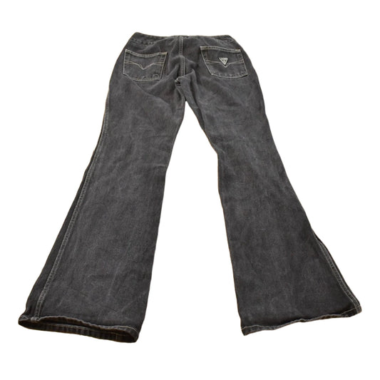 Vintage Y2K Guess Jeans Flare Bell Bottoms Low Rise Denim Jeans Women's 26 x 32