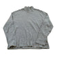 Vintage 1990s Jones New York Striped Mock Turtleneck Long Sleeve T-Shirt Womens L