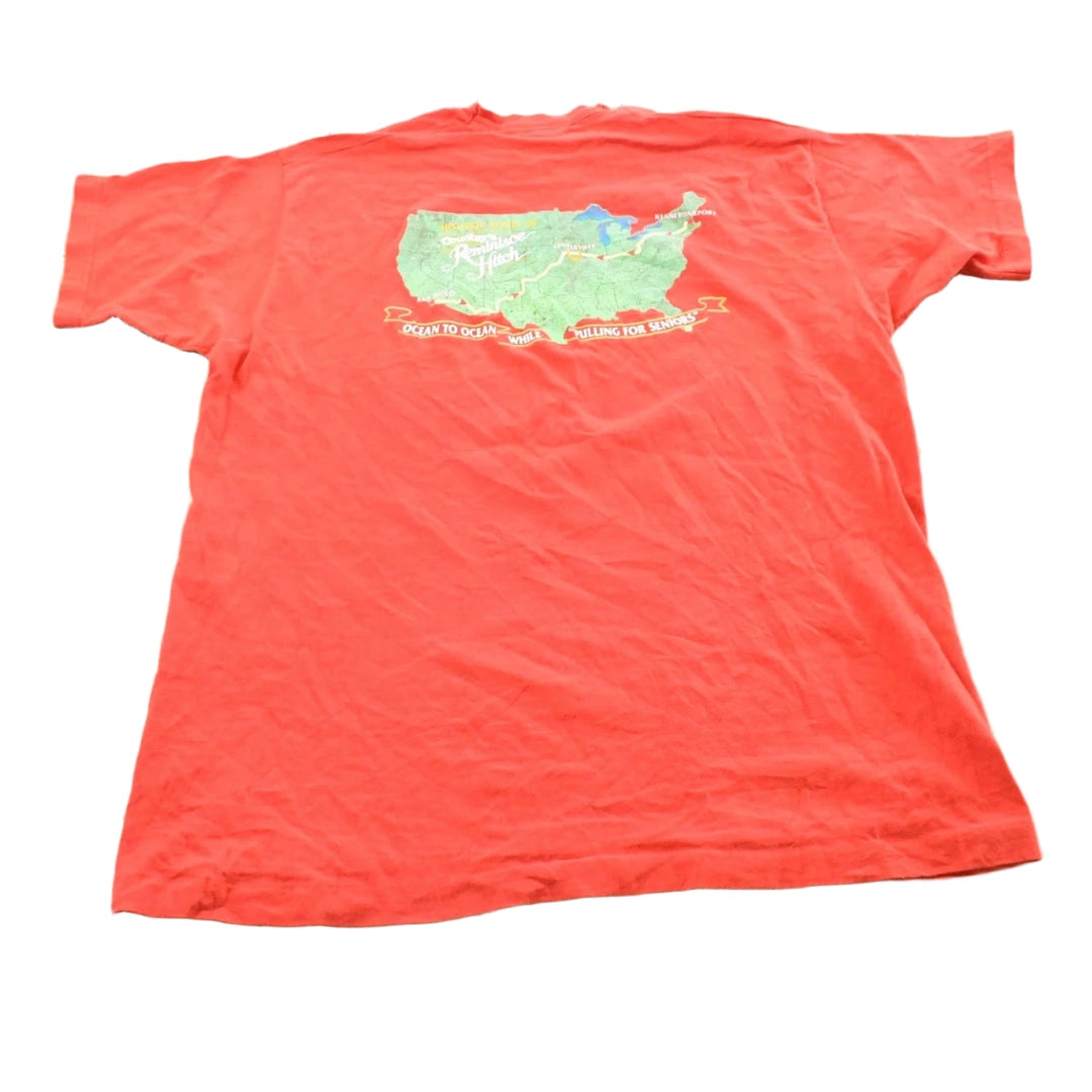Vintage 1994 Country's Reminisce Hitch Horse Graphic T-Shirt Mens XL