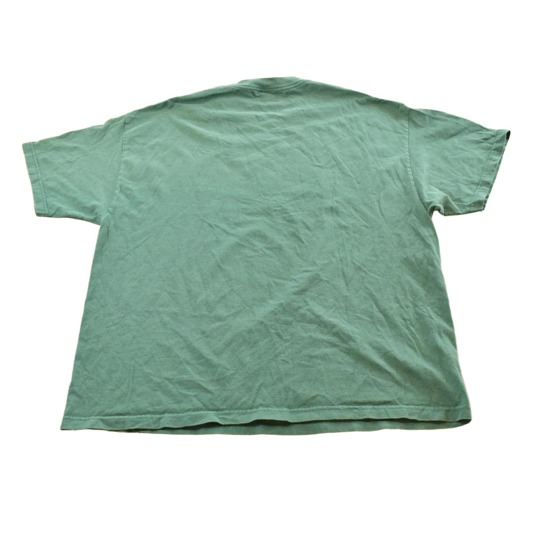 Vintage 2000s Green Bay Packers NFL Graphic T-Shirt Mens 2XL