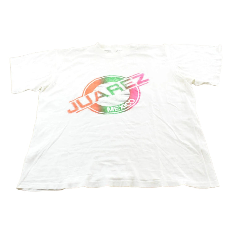 Vintage 1990s Juarez Mexico Souvenir Travel T-Shirt Mens 2XS