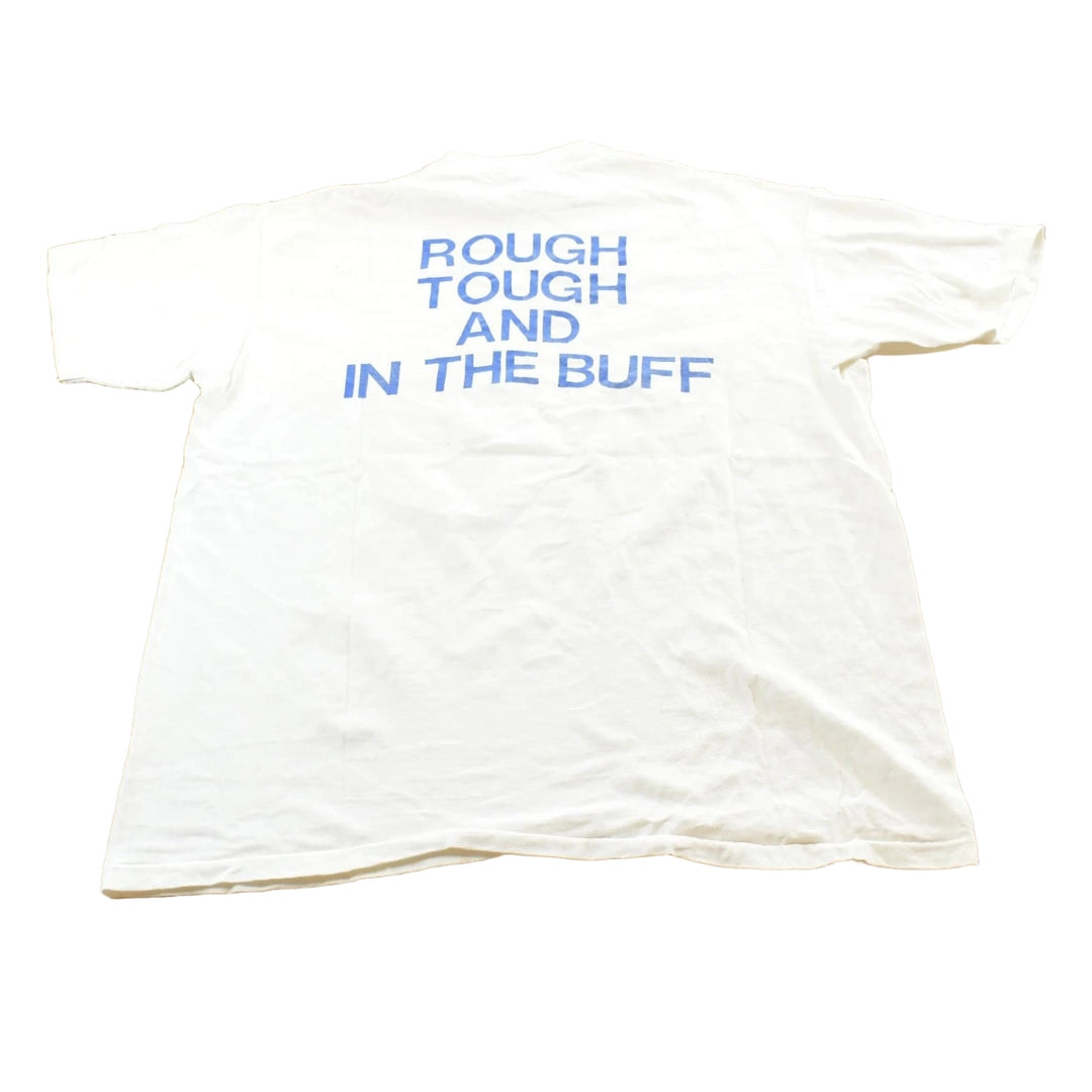Vintage 1990s Hanes Beefy Columbia Coed Naked Lacrosse T-Shirt Men's L