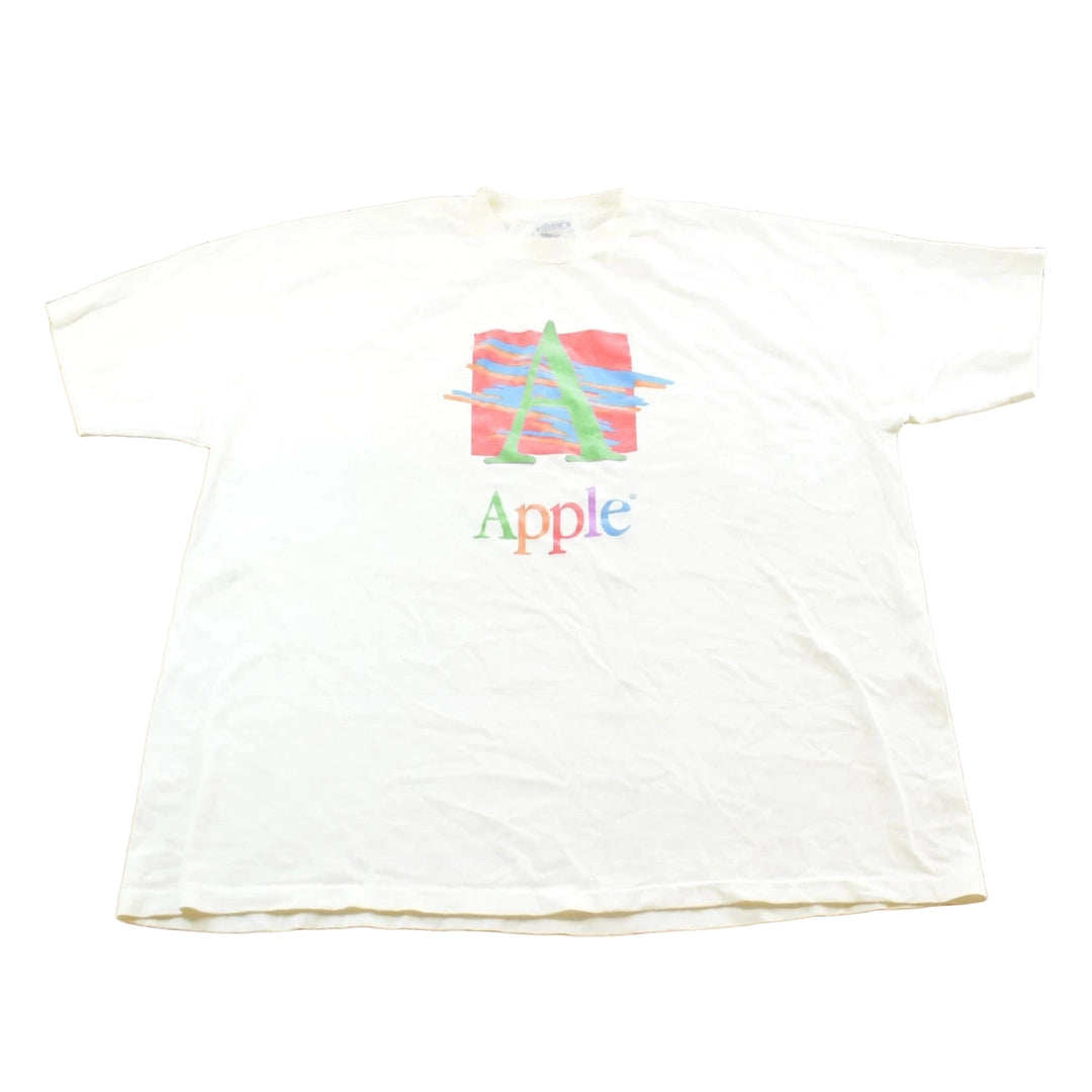 Vintage 1990s Apple Computers Single Stitch Promo T-Shirt Mens XL