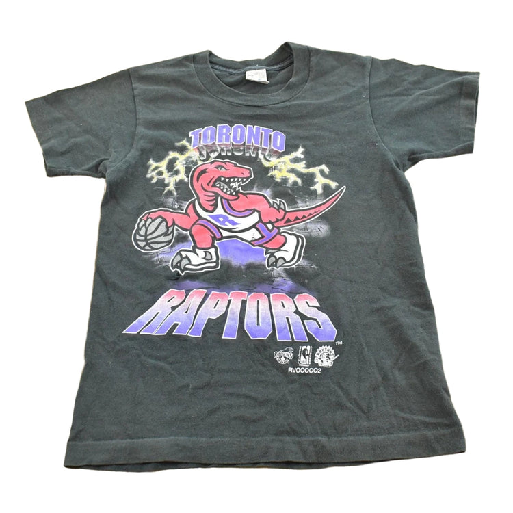 Vintage 1990s Toronto Raptors Basketball T-Shirt Mens XS