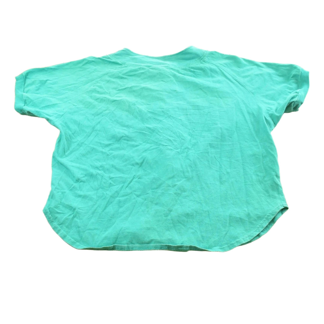 Vintage 1980s Italian Club West Coast Teal Baseball Jersey Men's XL