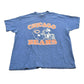 Vintage 1980s Trench Chicago Bears NFL Graphic T-Shirt Mens L