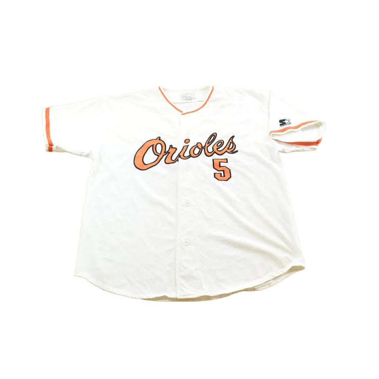 Vintage 1990s Starter Baltimore Orioles Brooks Robinson MLB Baseball Jersey Mens XL