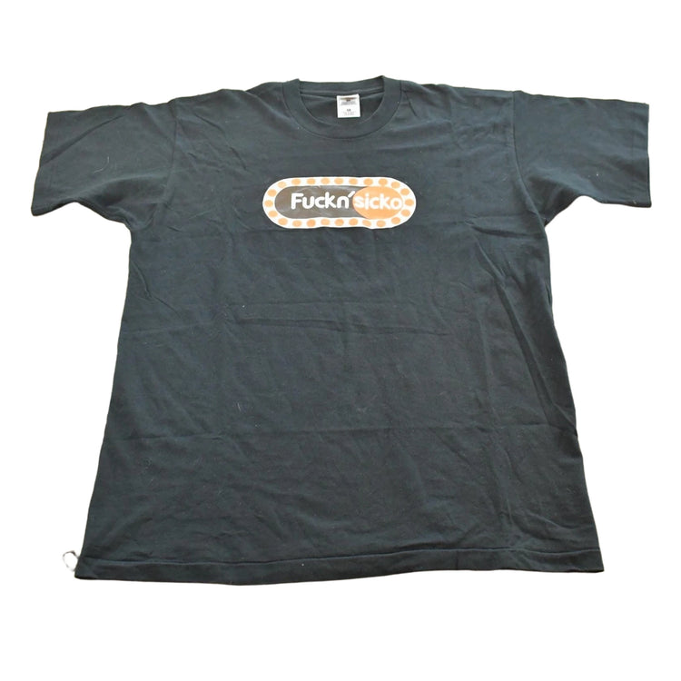 Vintage 1990s Bones Inkorporated Sicko Skateboarding T-Shirt Mens XL
