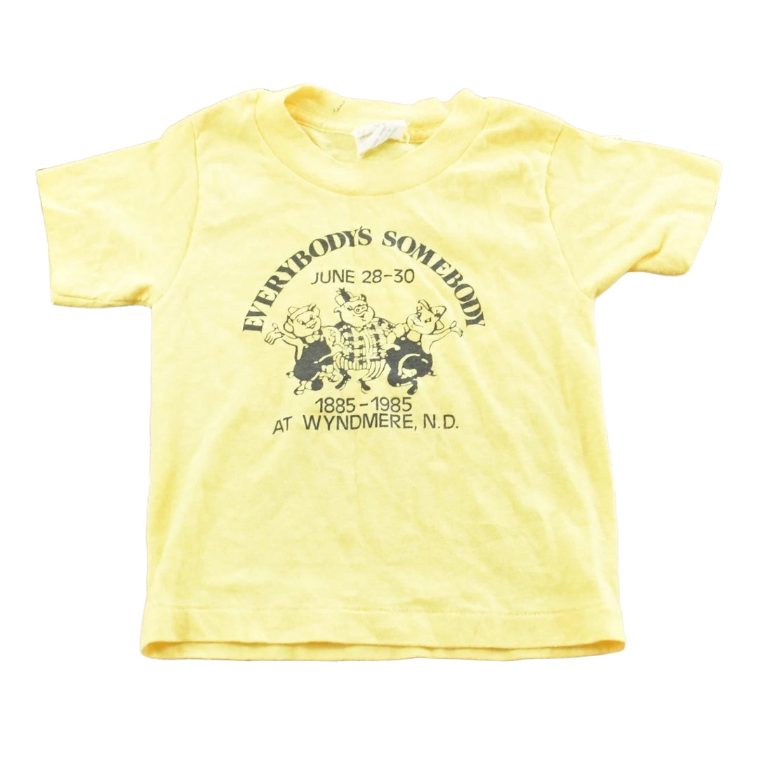 Vintage 1985 Everybody's Somebody Souvenir T-Shirt Youth 2T