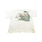 Vintage 1989 Harlequin Forest Animals Nature T-Shirt Men's XL