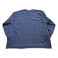 Vintage 1990s Puritan Blank Blue Long Sleeve T-Shirt Mens XL