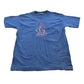 Vintage 1990s Boston Embroidered Sailboat T-Shirt Mens L
