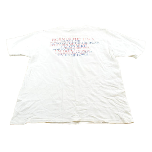 Vintage 1999 Bruce Springsteen Born In The USA Band Concert T-shirt Mens XL