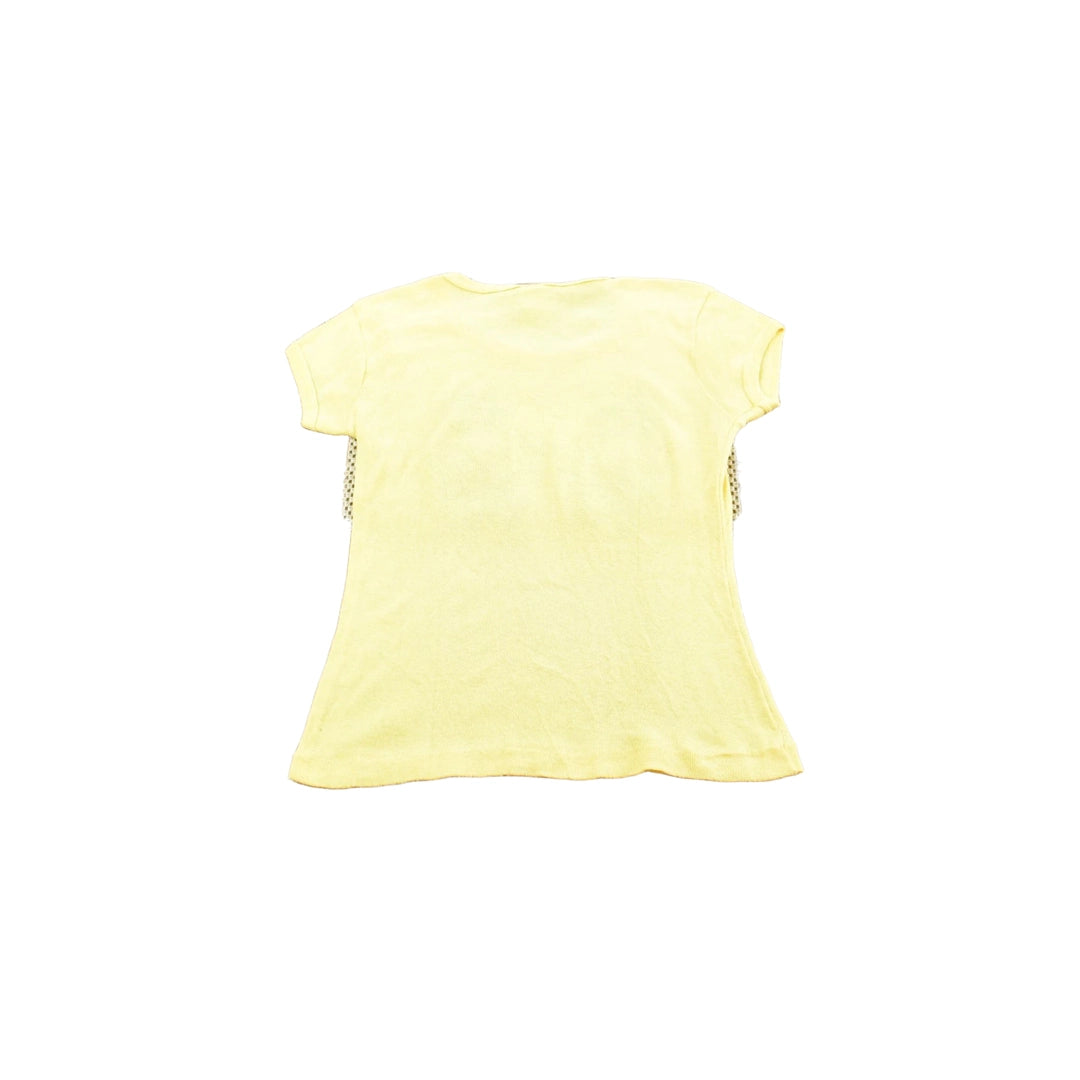 Vintage 1980s Bermuda Flowers Graphic T-Shirt Baby Tee Womens XS