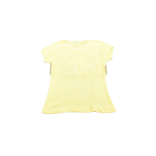 Vintage 1980s Bermuda Flowers Graphic T-Shirt Baby Tee Womens XS