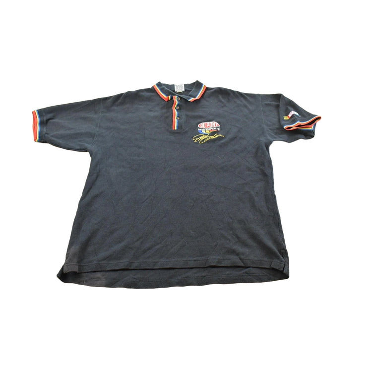 Vintage 2000s NASCAR Jeff Gordon Dupont Racing Team Polo Shirt Mens XL
