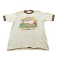 Vintage 1980s Great Smoky Mountains Cherokee North Carolina Ringer T-Shirt Mens M