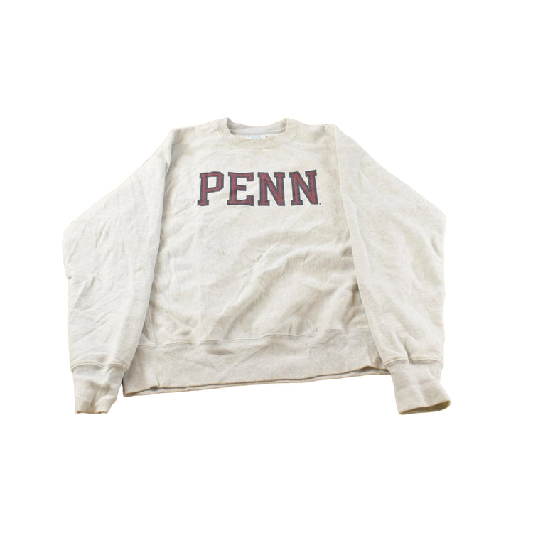 Vintage 2000s Penn Collegiate Champion Reverse Weave Crewneck Men's M