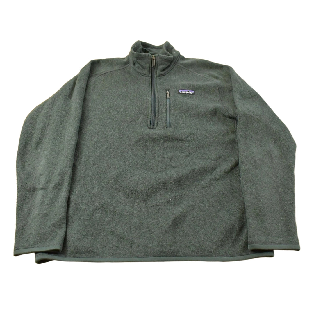 Vintage 2000s Patagonia Quarter Zip Fleece Sweater Men's M