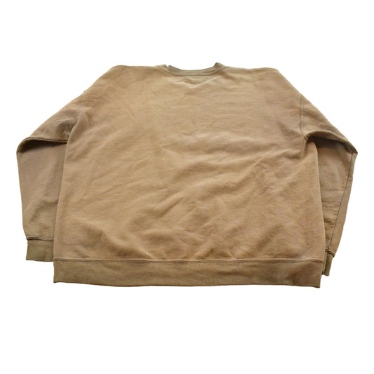 Vintage 1990s Up North Michigan Moose Embroidered Crewneck Sweatshirt Mens L