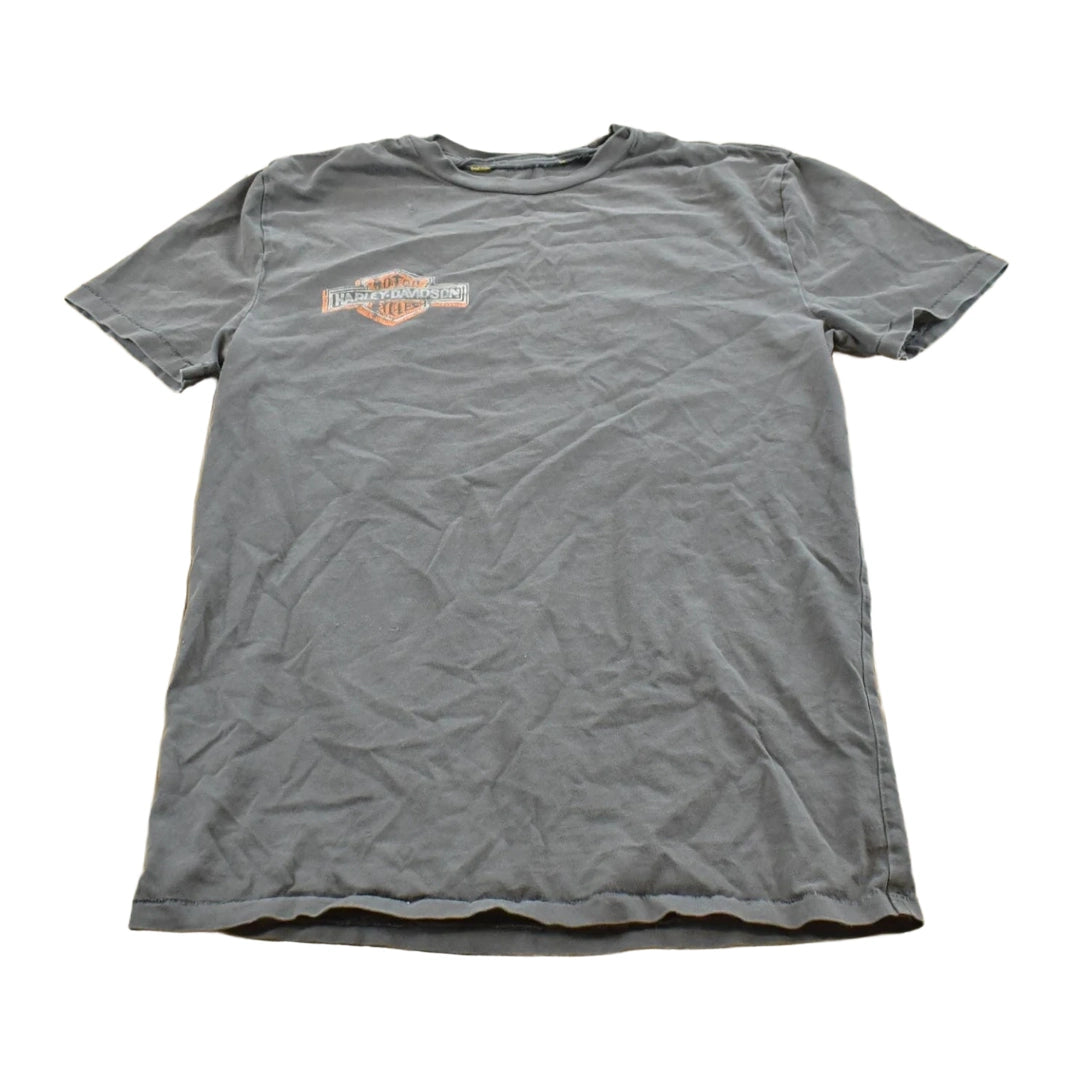 Vintage 2000s Harley Davidson Motorcycles Embroidered T-Shirt Mens S