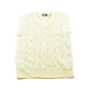 Vintage 1980s Mack Acrylic Cable Knit Sweater Vest Mens XS