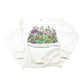 Vintage 1989 Nature Print Wildflowers Sweatshirt Mens Men's Medium