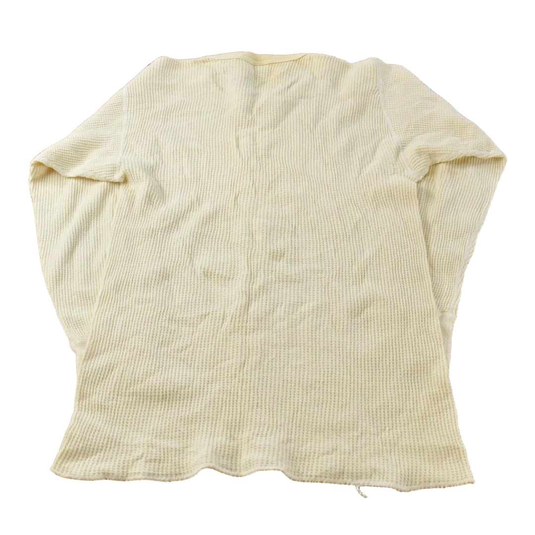 Vintage 1980s Northwest Territory Thermal Crewneck Undershirt Mens M