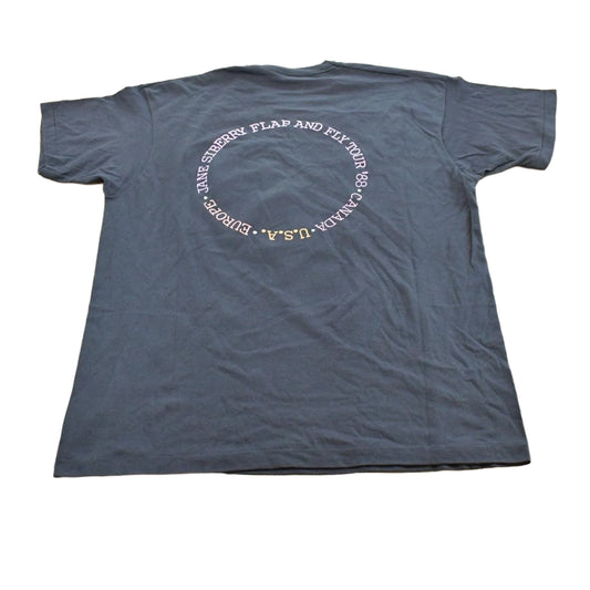 Vintage 1988 Jane Siberry Flap and Fly Tour Band T-shirt Men's M