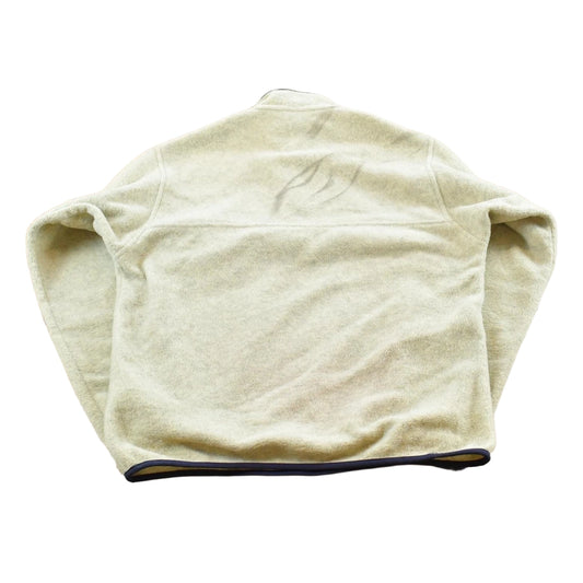 Vintage 2000s Patagonia Synchilla Oatmeal Snap-T Fleece Sweater Men's M