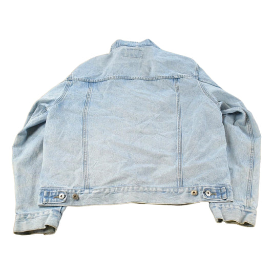 Vintage 1990s Wrangler Hero Light Wash Denim Jean Jacket Men's L