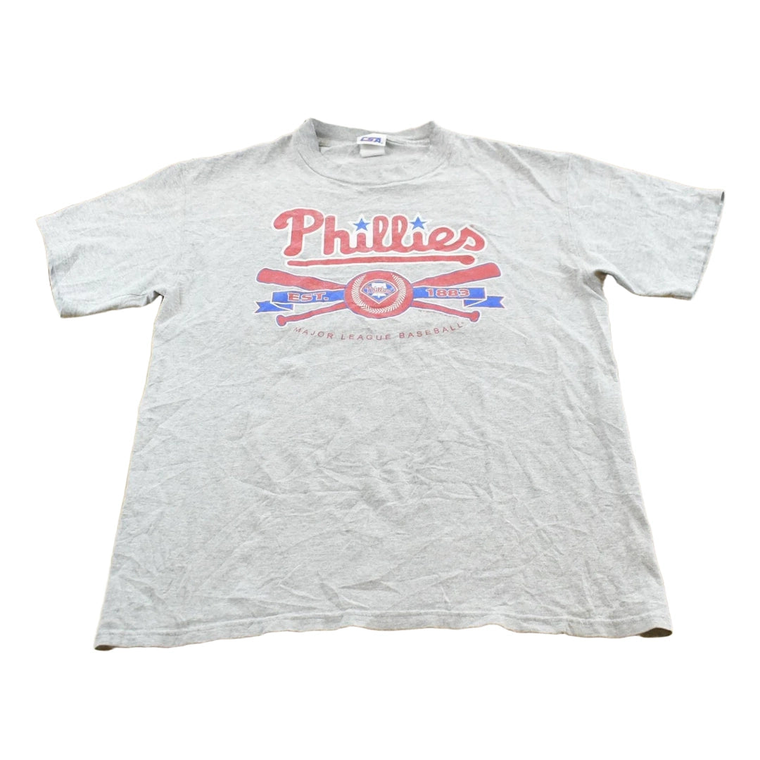 Vintage 2000s Philadelphia Phillies MLB Graphic T-Shirt Men's M