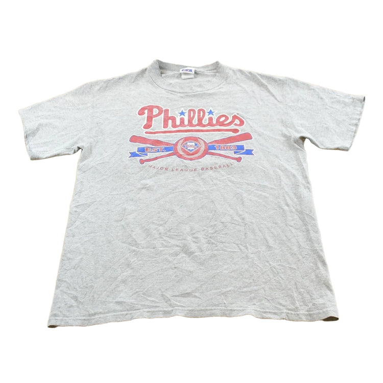 Vintage 2000s Philadelphia Phillies MLB Graphic T-Shirt Men's M