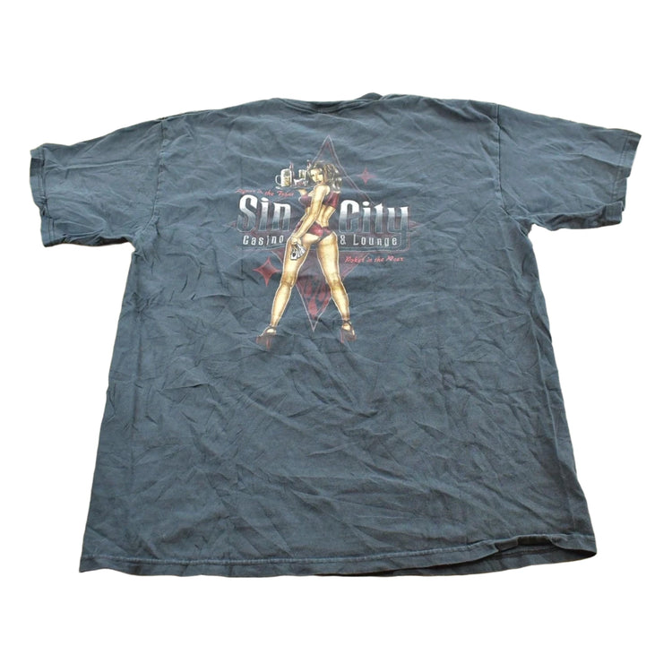 Vintage 1990s Sin City Casino & Lounge Souvenir T-Shirt Men's M